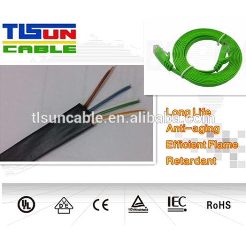 Hot Sale Product CAT5E Flat Patch Cord 2m custom